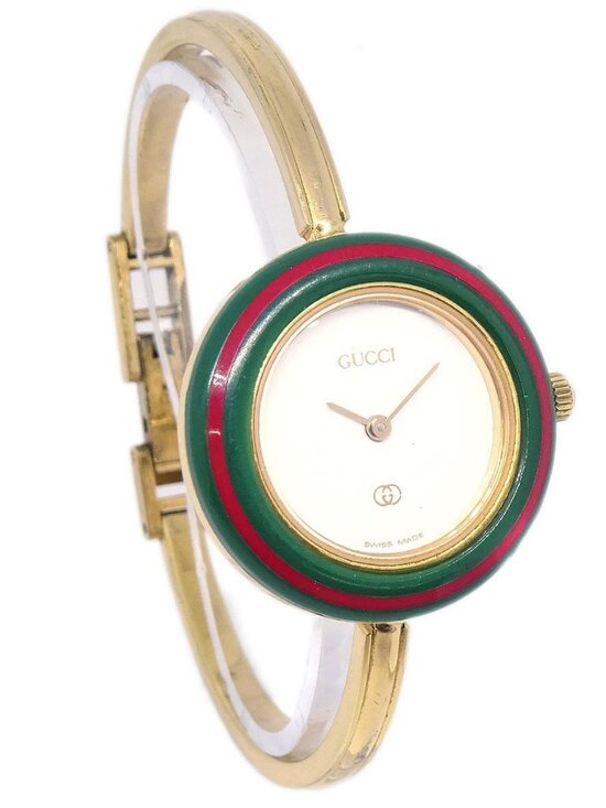 Gucci 1100-L Change Bezel Chameleon Quartz Watch SS 136496 main image 7